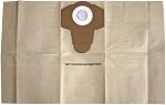 Vac BIG55001 Vacuum Filter Bags, 3 Pack | Designed to Fit 4 to 12 Gallon Kubota, Big Vac TOOLMASTER, & FIXMAN Vacuums| Fits 4 Gallon Kubota Shop Vac from Costco | Shop Vac Filtered Vacuum Bags