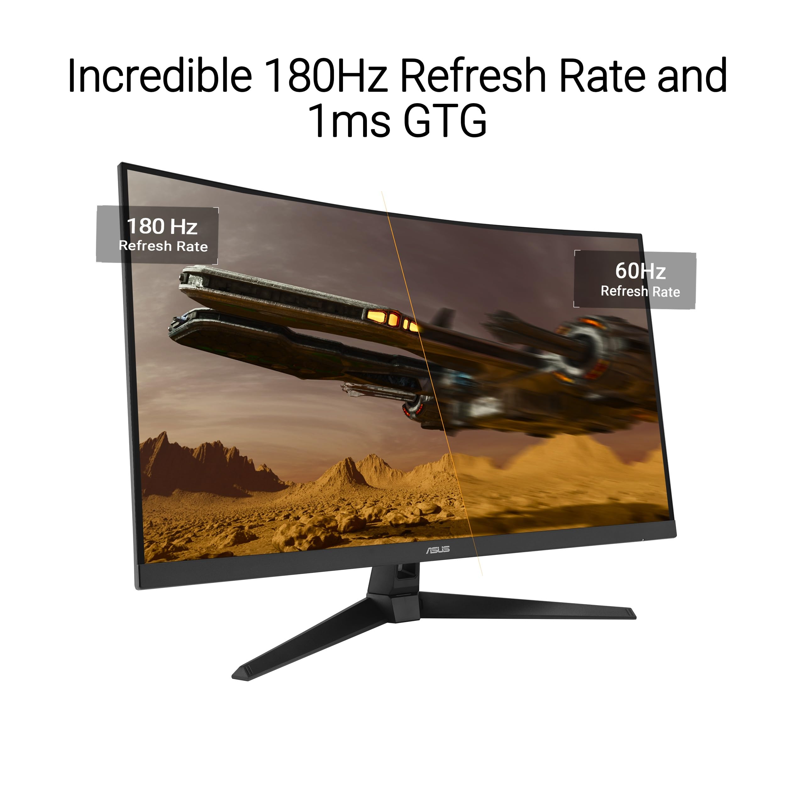 ASUS TUF Gaming VG32WQ3B 32 Pouces 1440p 180Hz Écran PC Gamer Incurvé