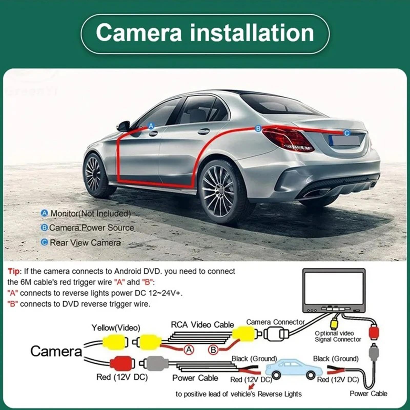 Amazon.co.jp: バックカメラ for VW Golf 7/GTI/R/GTE/R-Line Golf7.5