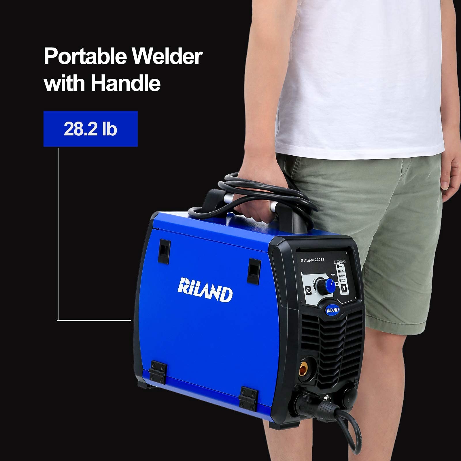 RILAND MIG MultiPro 200SP Multi Process Welder Mig/Flux Cored/LiftTIG