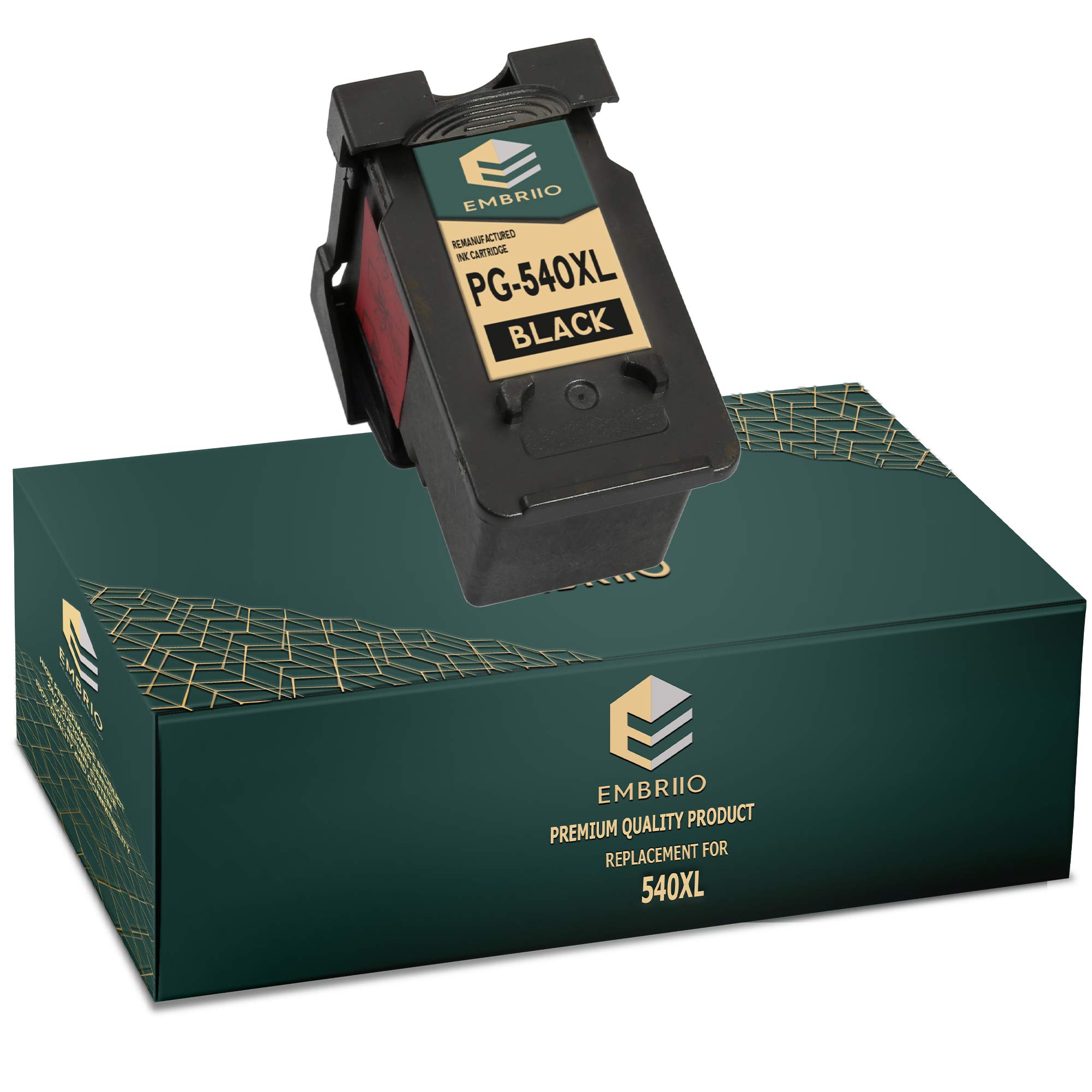 InkSpirit Cartouche 540, PG-540XL Remplacement pour Canon 540 XL, 540XL
