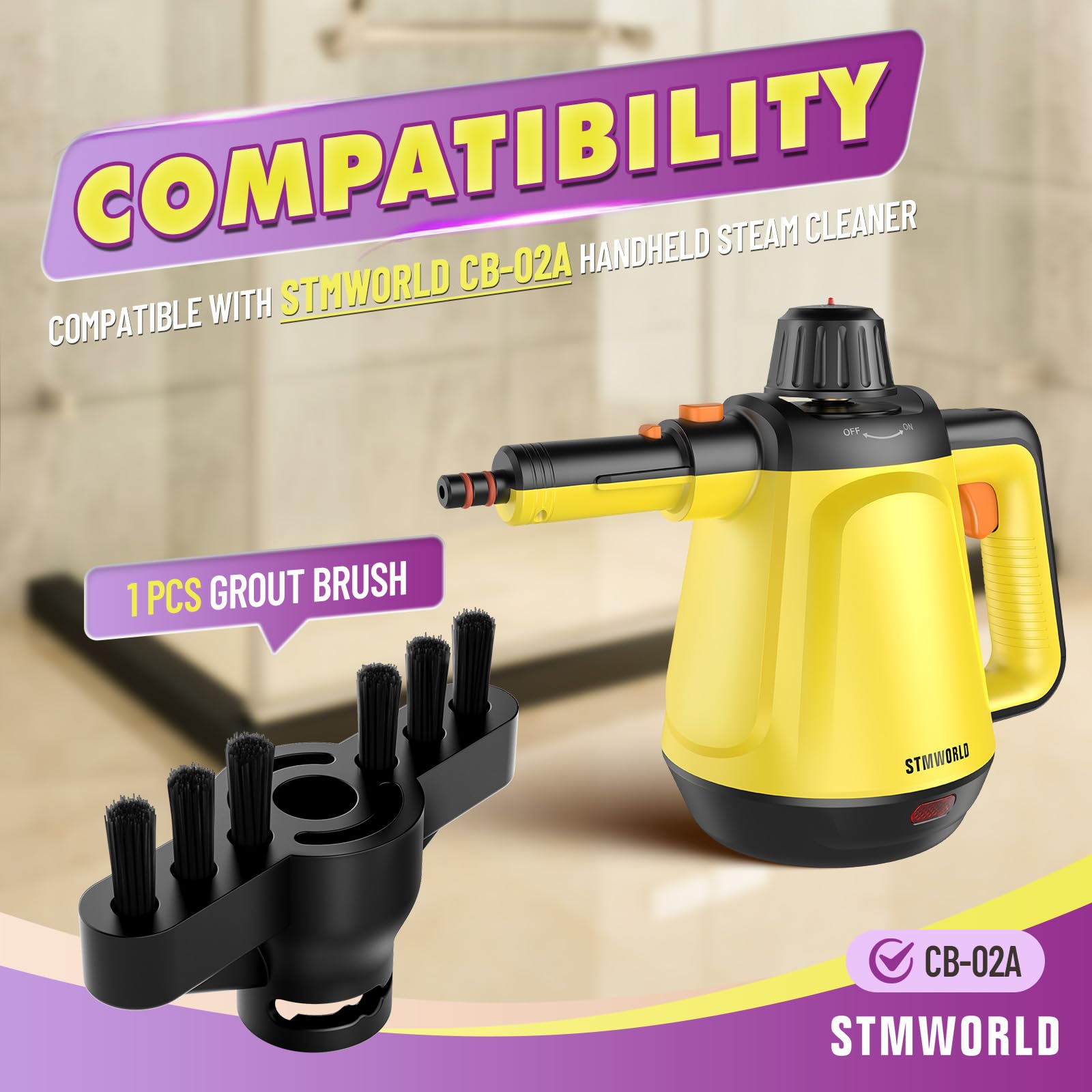 Amazon.com - STMWORLD Steam Cleaner Replacement Grout Tool, 1