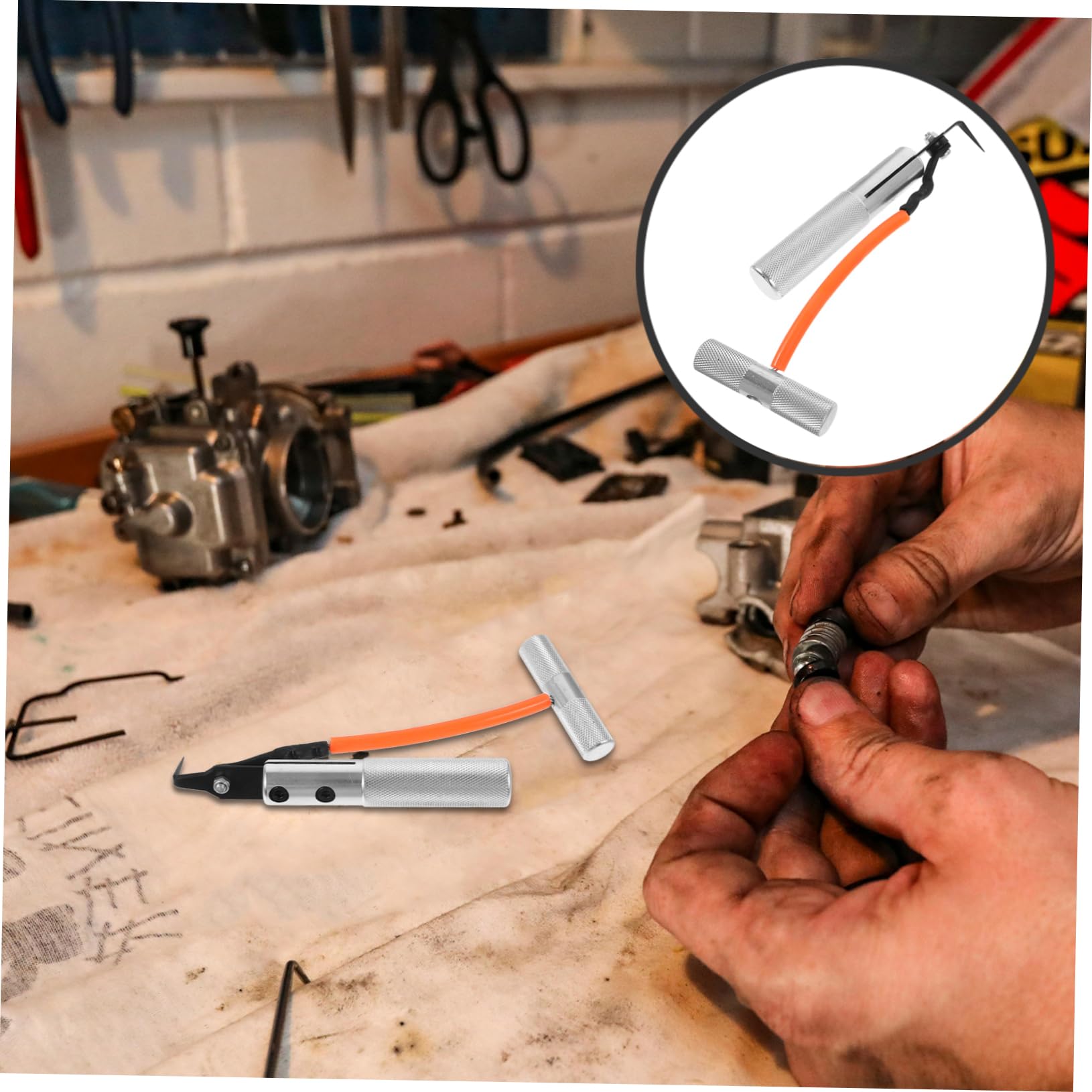 4 Pièces dissolvant de Verre Voiture Ouah Outil de découpe de Verre Outil de démontage de vitre Automobile Outil de Retrait de vitre de Pare-Brise Automobile Décapant de Pare-Brise