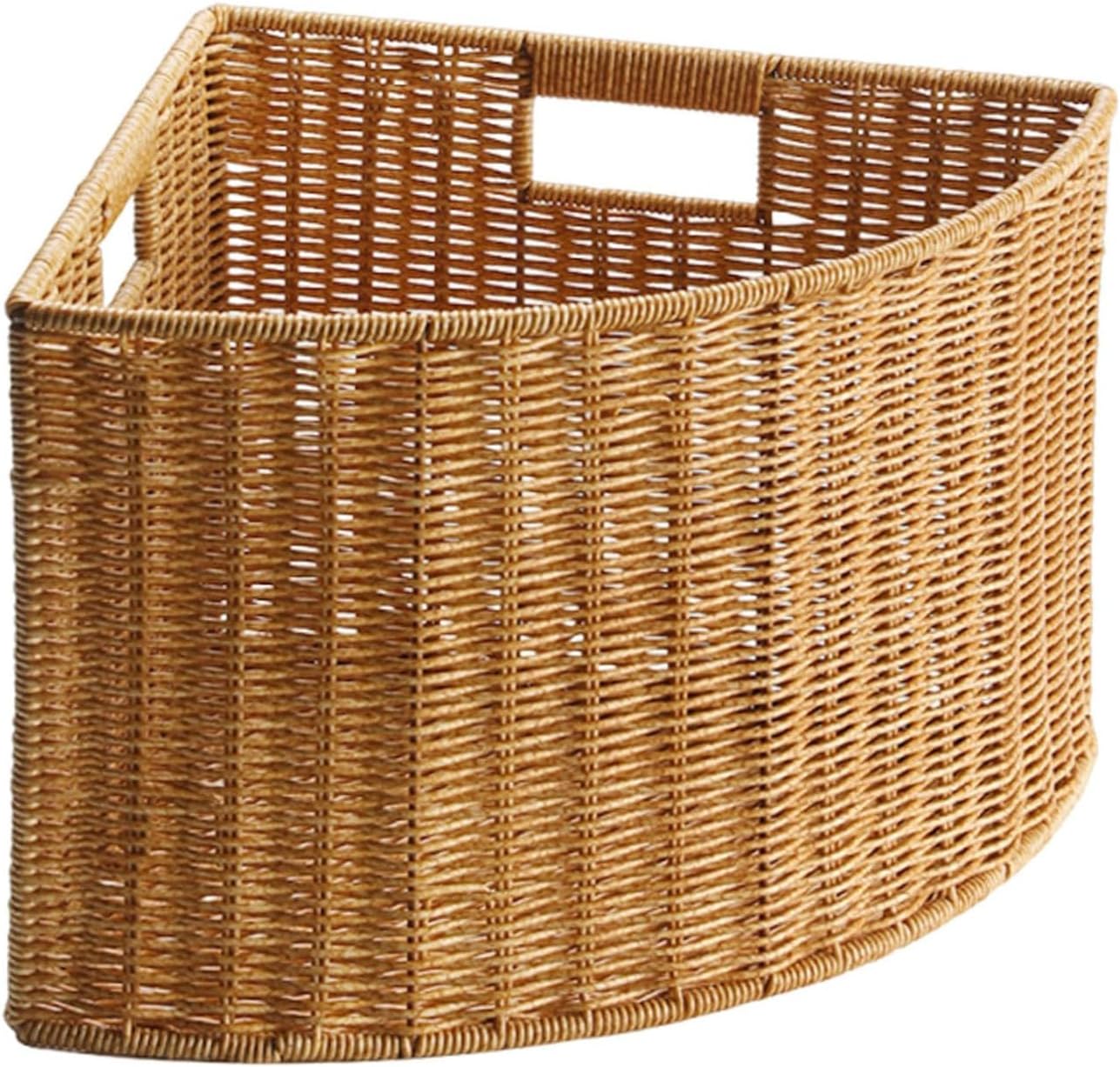 Compact Triangle Laundry Basket Clothing Storage Tools Ideal for Small Spaces to Hold Clothes Books and Other Belongings Storage Container