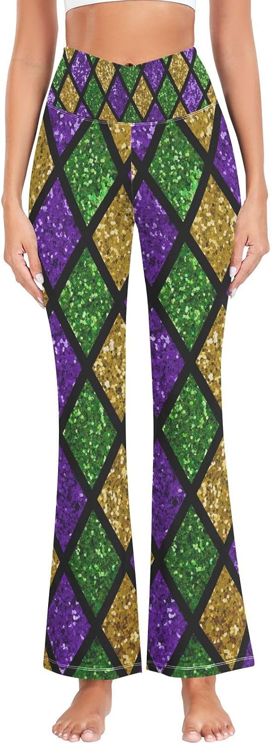 Flared Leggings for Women Yoga Pants Comfy Trousers for Working Out Everyday Wear