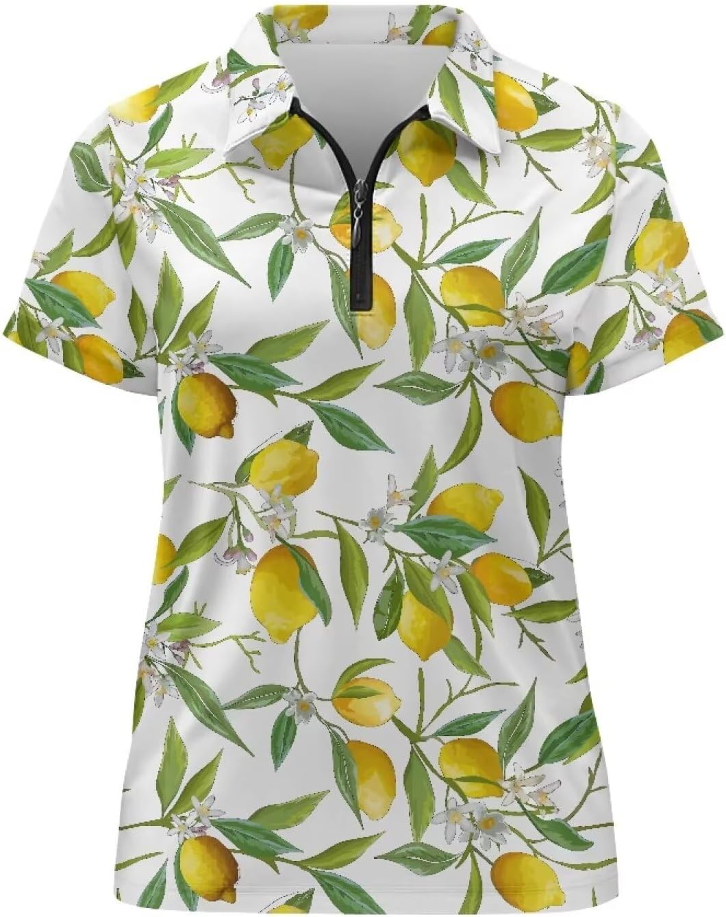 Short Sleeve Golf Shirts for Women Lightweight Moisture Wicking Tennis Shirts Workout Athletic Pullover Tops XS-2XL