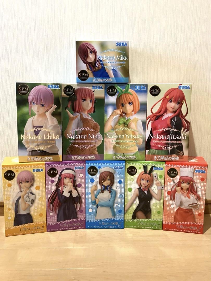 五等分の花嫁 SPM フィギュア 10点セット Amazon.co.jp: 五等分の花嫁 SPM フィギュア 10点セット : おもちゃ