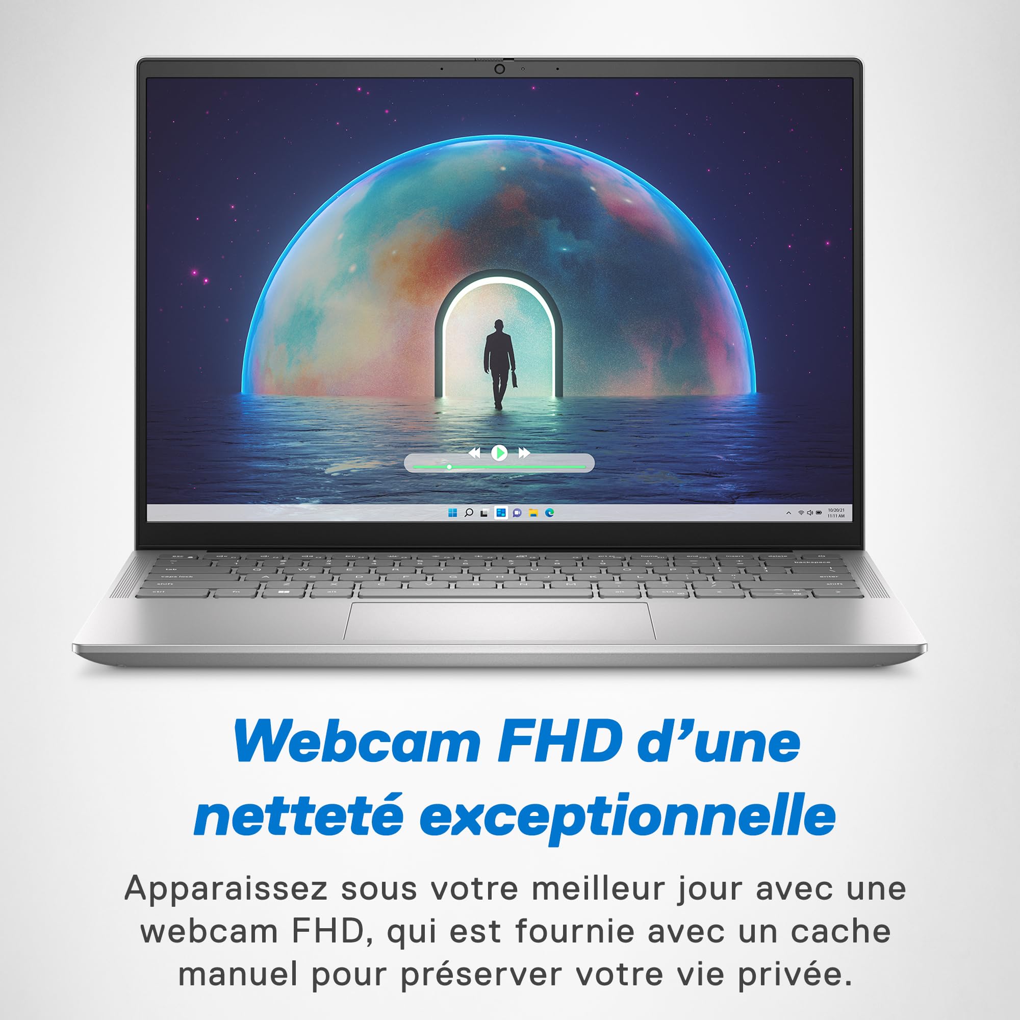 Dell Inspiron 14 5430 Ordinateur Portable, Processeur Intel Core i5-1335U, Écran 14" 16:10 FHD+, 8Go RAM, 512Go SSD, Graphique Intel Iris XE, Windows 11 Home, Platinium Silver