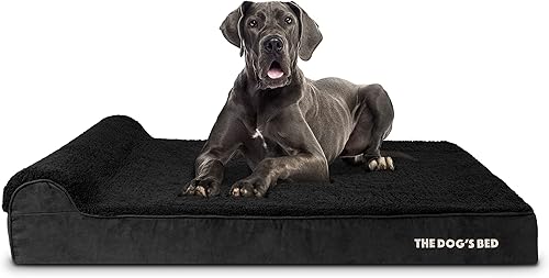 Miniatura 12 de Cama ortopédica para perro de la marca The Dog's Bed, espuma viscoelástica premium S-XXXL, impermeable, alivio del dolor de perro para la artritis,