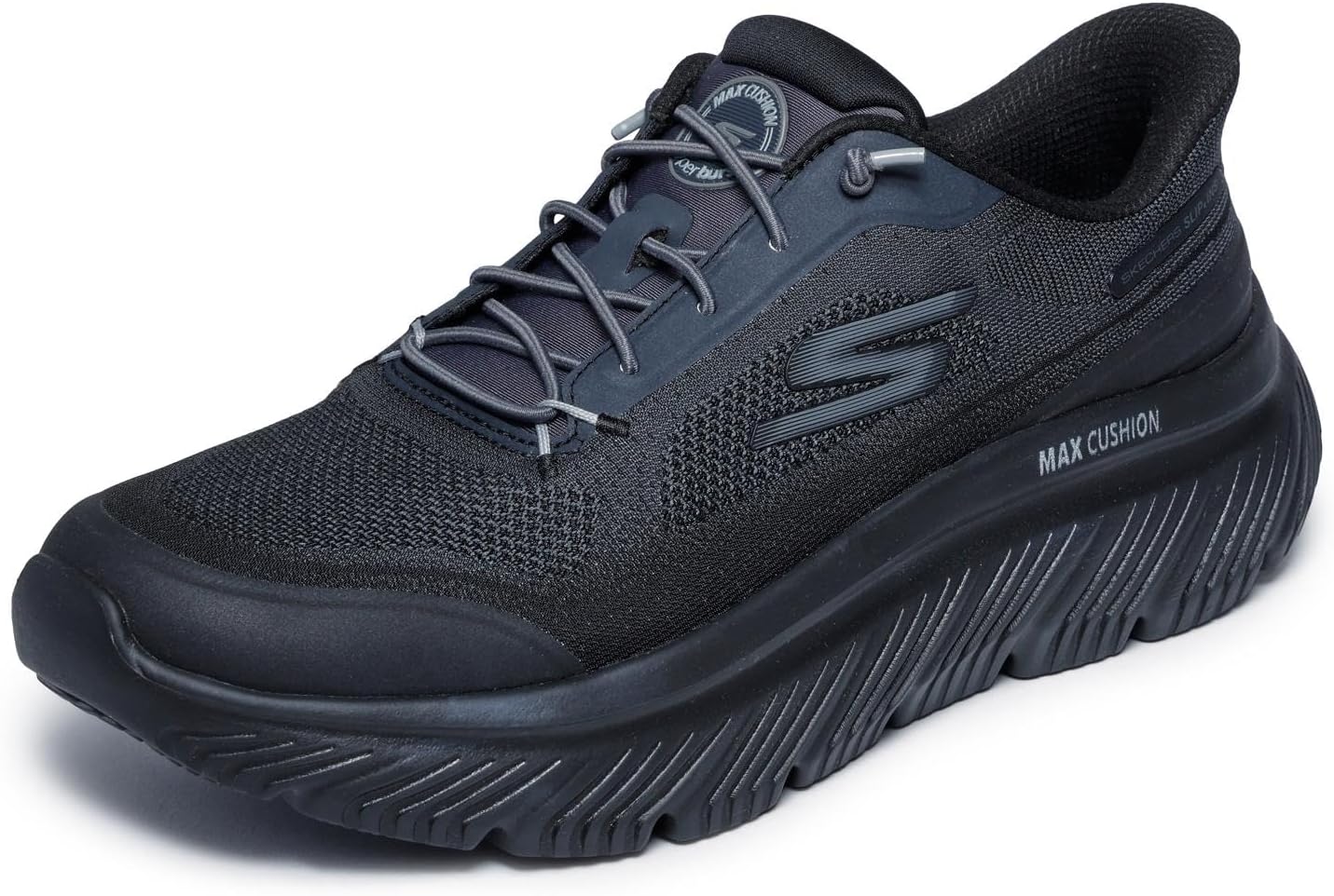 Skechers Men's Go Walk Max Cushioning Hyper Burst Zoltar Hands Free Slip-ins