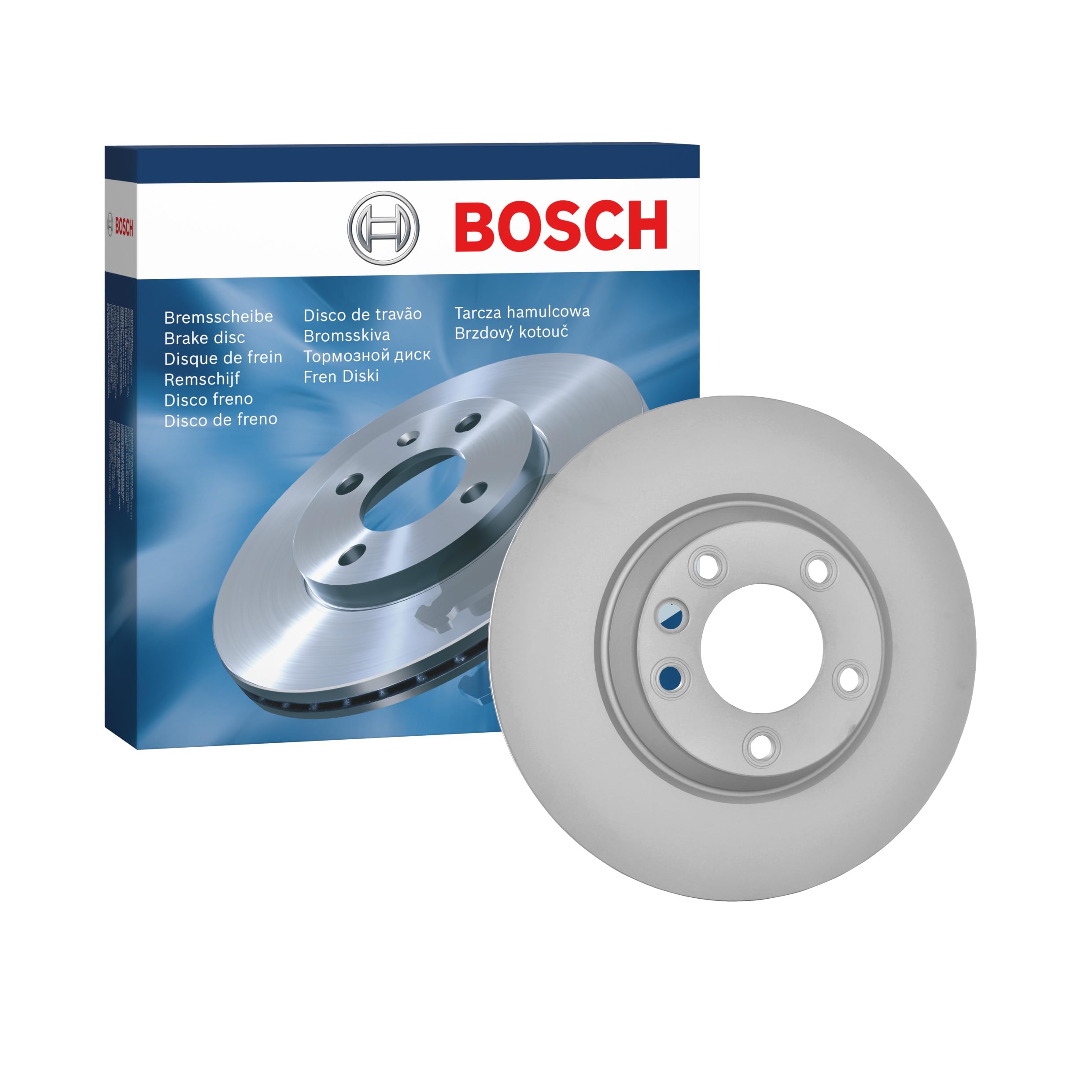 Disco de Freno Bosch BD1114 - Disco Ventilado, Alto Contenido en Carbono, 350 mm – Eje Delantero – Certificado ECE-R90 – Excelente Refrigeración y Reducción de Ruido, Anticorrosión – 1 Unidad