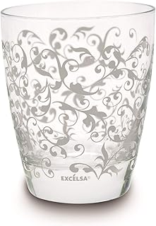 Excelsa Domus Set Bicchieri, Bianco, 6 unità