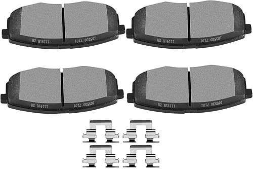 Miniatura 15 de SCITOO Pastillas de freno de cerámica, 4 pastillas de freno delanteras, kits de frenos para 2002-2008 para Mini Cooper