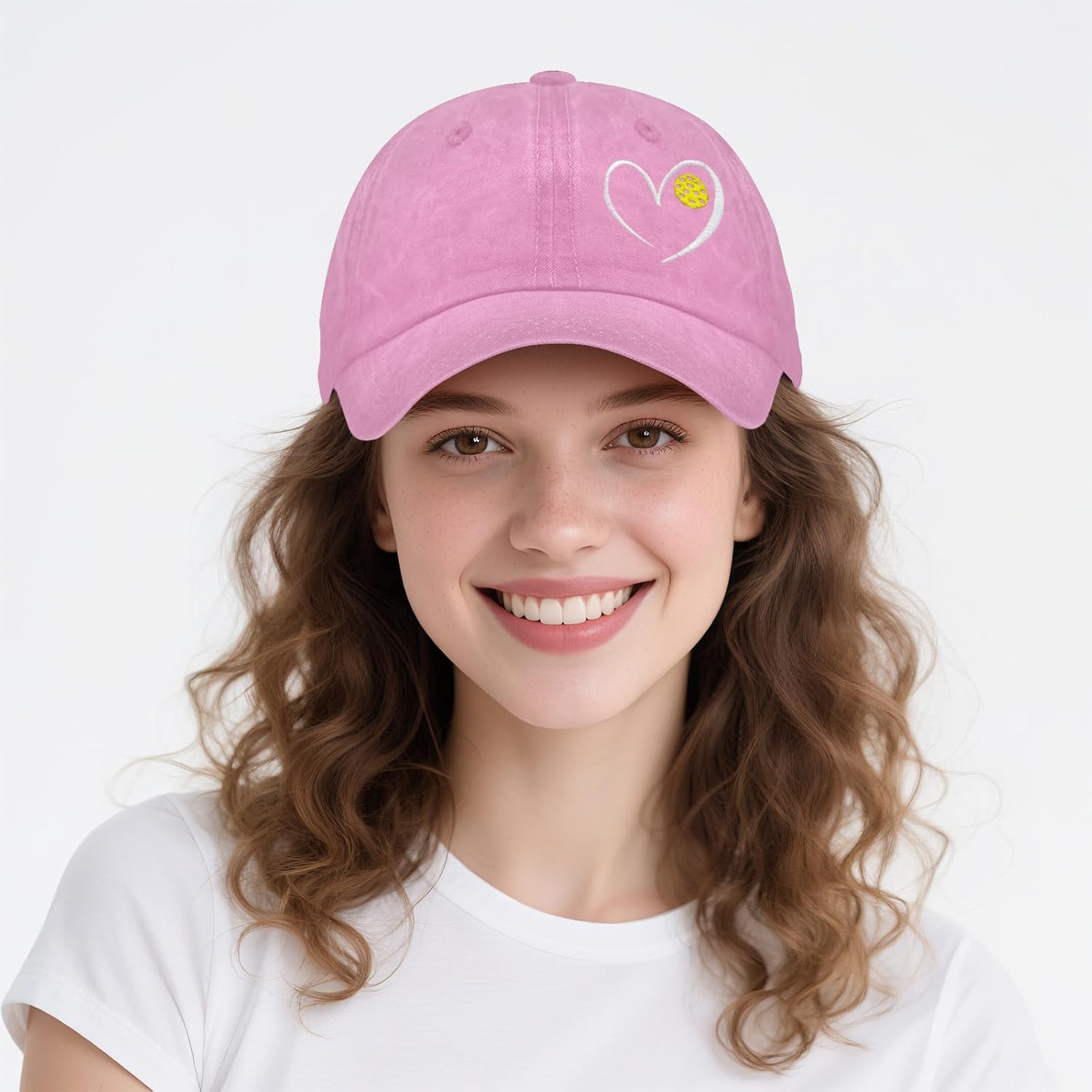 Pickleball Hat for Women, Unisex Adjustable Embroidered Baseball Cap, Pickleball Trucker Hat for Men - Image 5