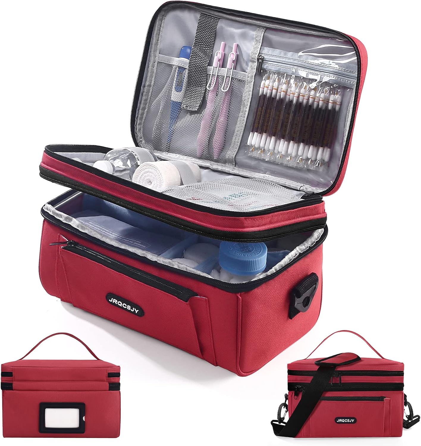 JRQCSJY Pill Bottle Organizer Medicine Organizers and