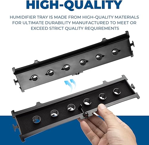 Miniatura 6 de Pokin 4331 - Bandeja de distribución de agua para humidificadores Aprilaire serie 600, pieza de repuesto para modelos de humidificador Aprilaire