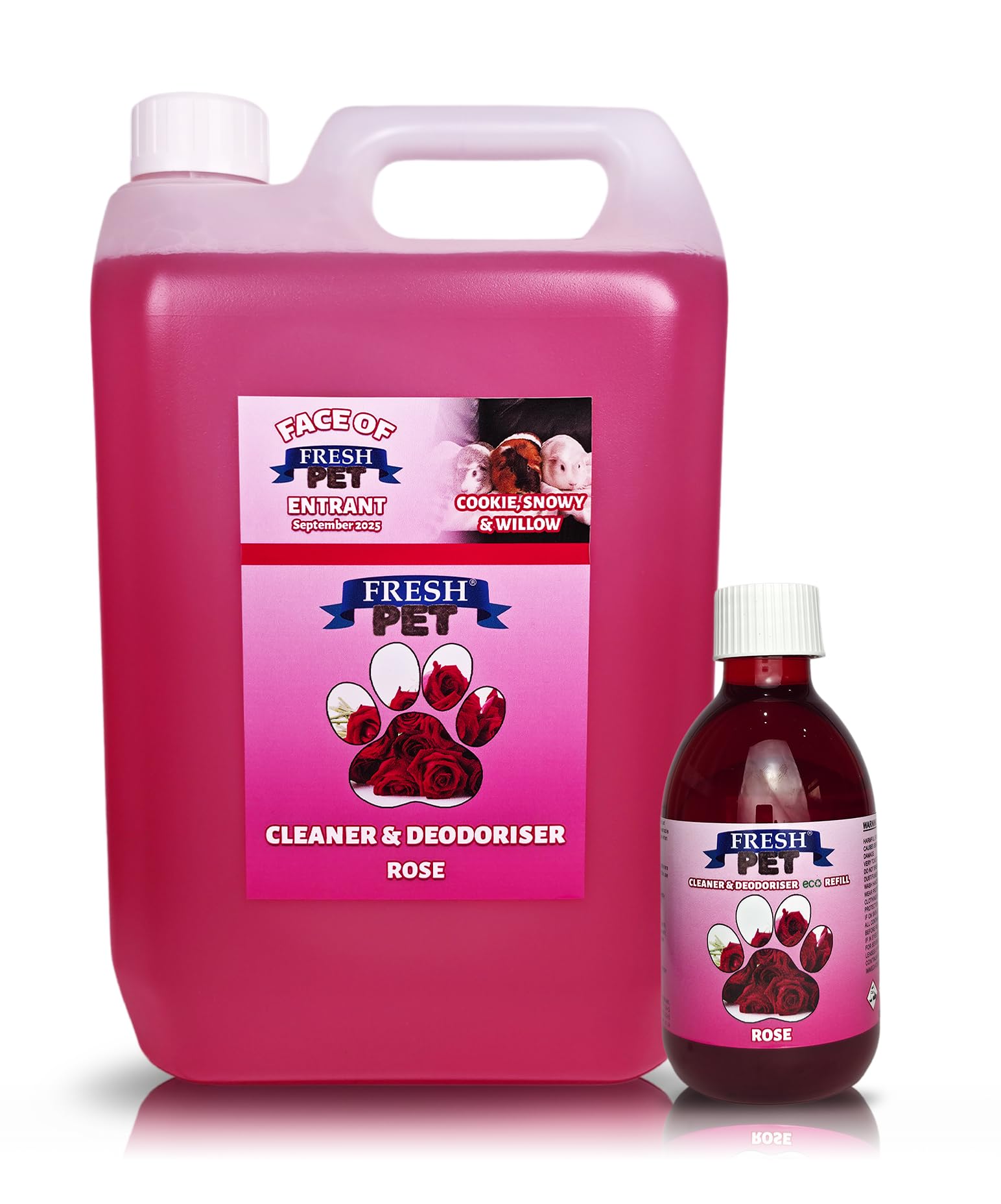 Trade Chemicals FRESH PET CLEANER DISINFECTANT KENNEL/CATTERY PRE FILLED 1x