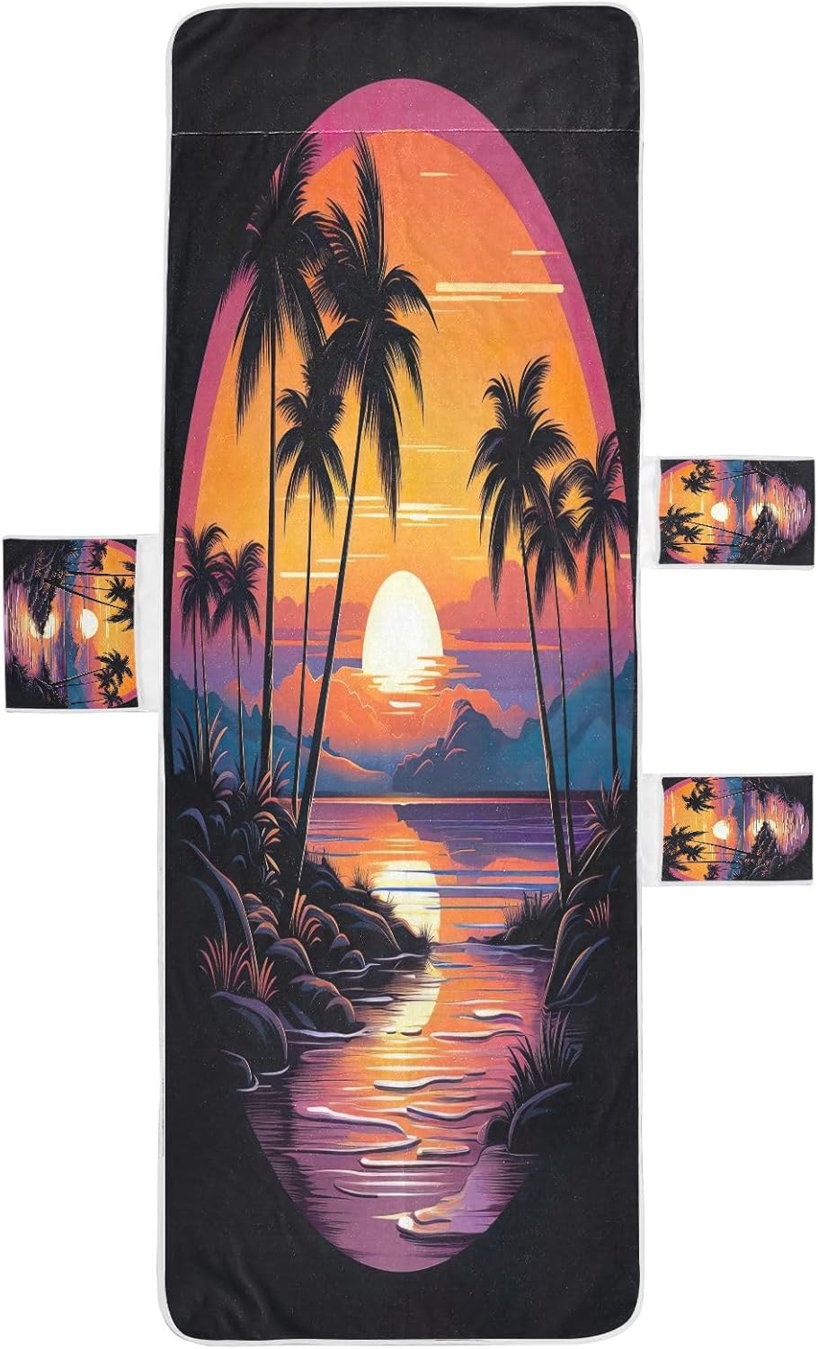 FRMG Hawaii Beach Patio Chaise Lounge Covers Beach Chair Cover Beach Chair towel lounge chair towel cover A0900130a