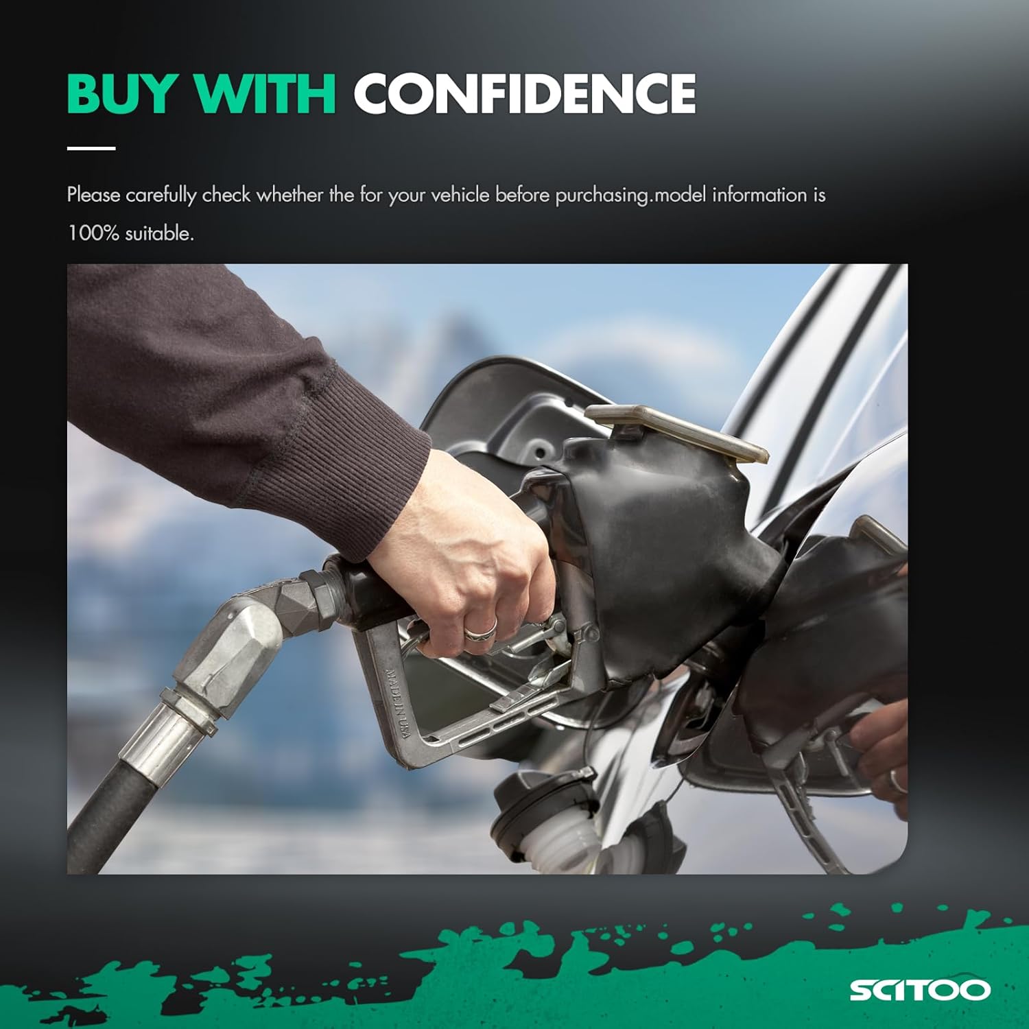 SCITOO Fuel Tank Gal 1989-1995 For Toyota for Pickup For AM-39977224 For 77001359A7 For 576-210 For TO7D