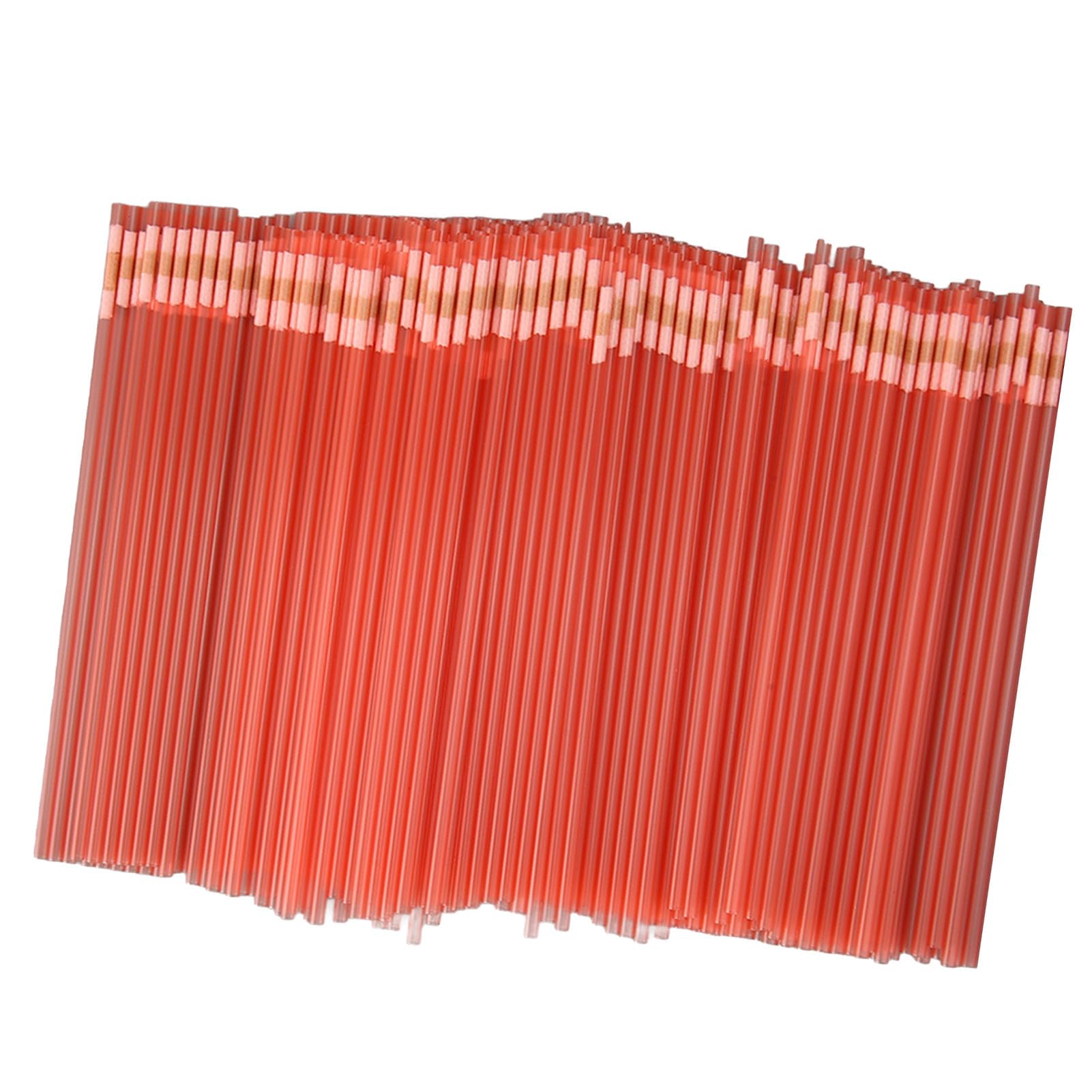 500Pcs Disposable VeterinarySemen Thin Tubes, Perfectly Sized for PVC Regular Common Sized Disposable Toilet Containers Capacity 0.5ml Optimal, PVC Veterinary Tubes