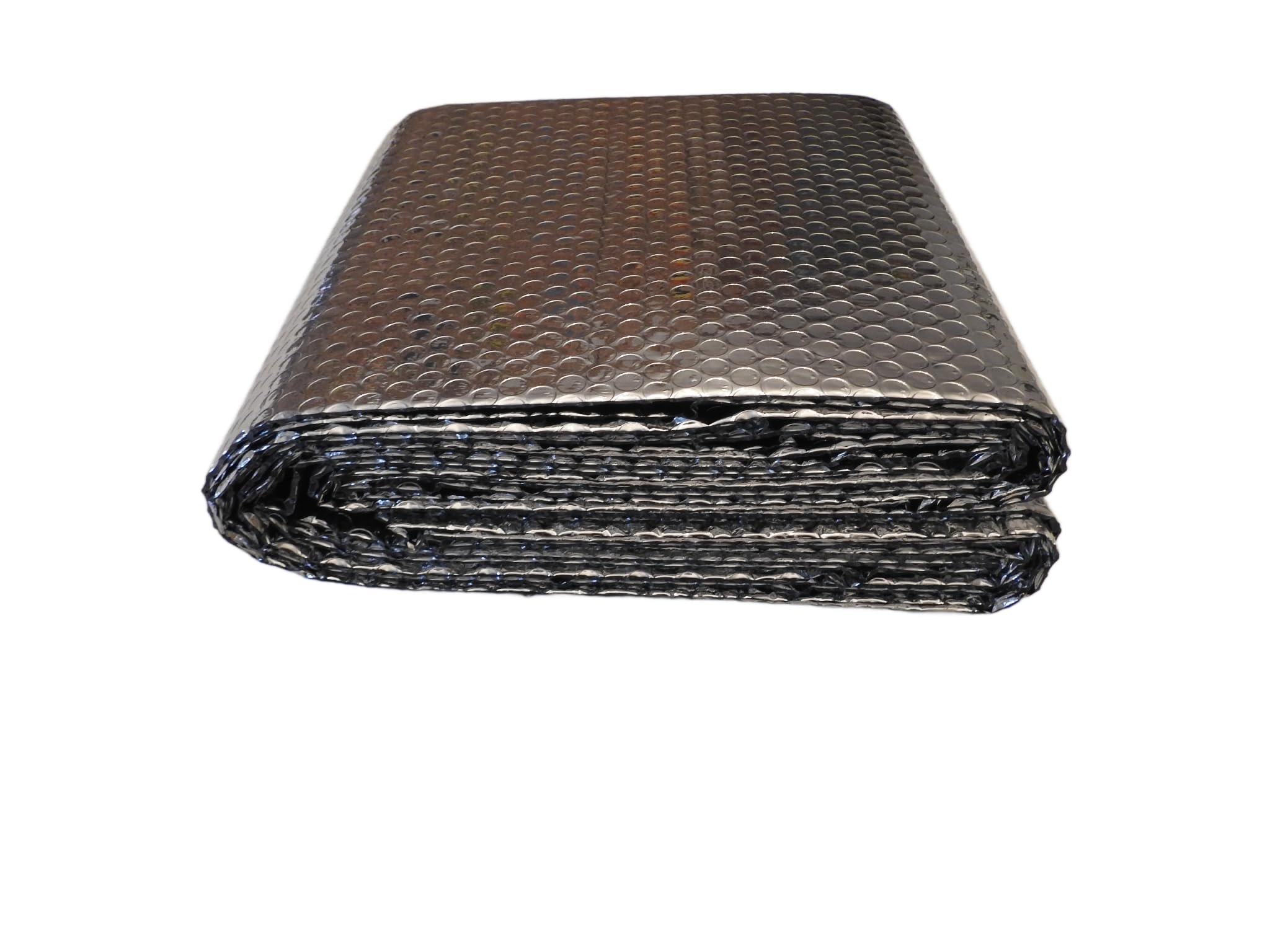 The Stove Wizard Silver Foil Insulation Folded 5M X 60Cm Radiator Reflector Panels For Floor Roof Wall And Ceiling Heat And Vapour Barrier Energy Saving Bubble Foil Wrap