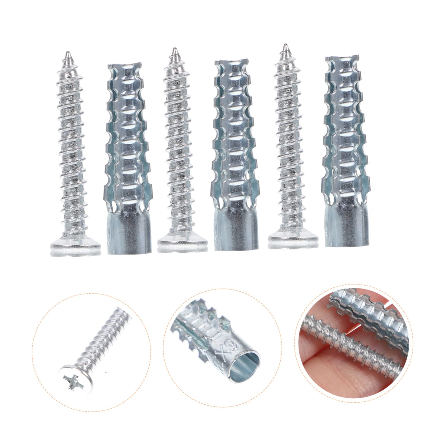 Set di viti e tasselli, bulloni di ancoraggio ad espansione, viti for morsetti sospesi professionali, bulloni a vite di espansione, bulloni di ancoraggio con manicotto for bulloni, tasselli bulloni Vi