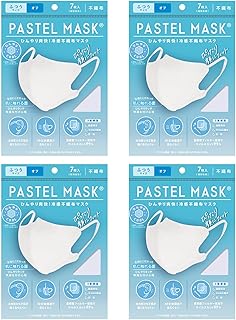 [PASTEL MASK] パステル マスク 不織布 冷感 ひんやり 立体 3D 三層構造 カラー 個包装