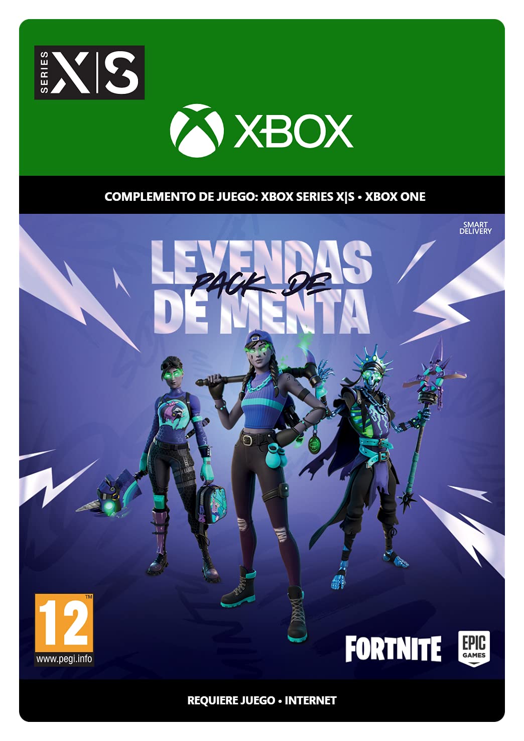 Fortnite: The Minty Legends Pack | Xbox One/Series X|S - Codice de descarga