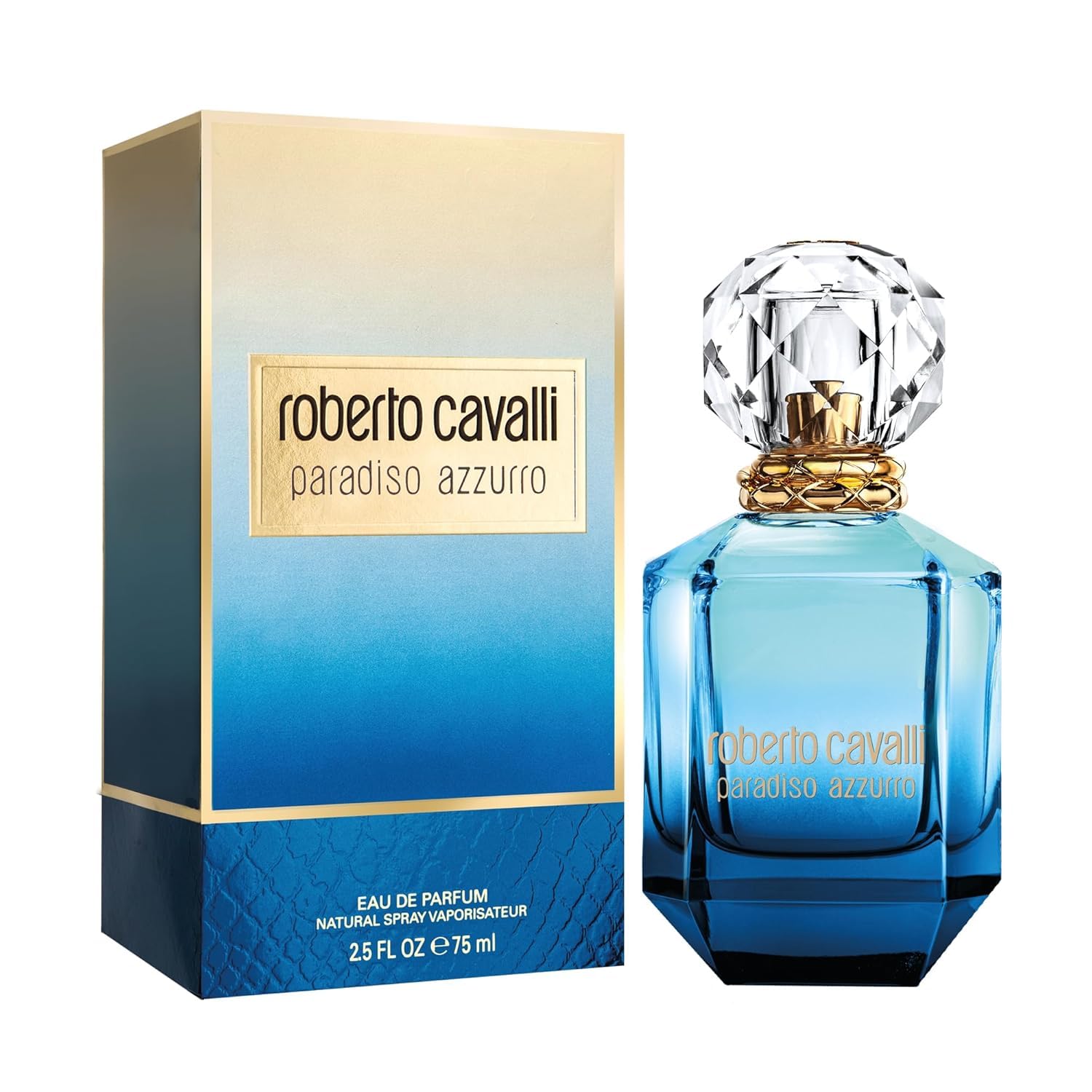 Roberto Cavalli Paradiso Azzurro by Roberto Cavalli Eau De Parfum Spray 2.5 oz / 75 ml (Women)