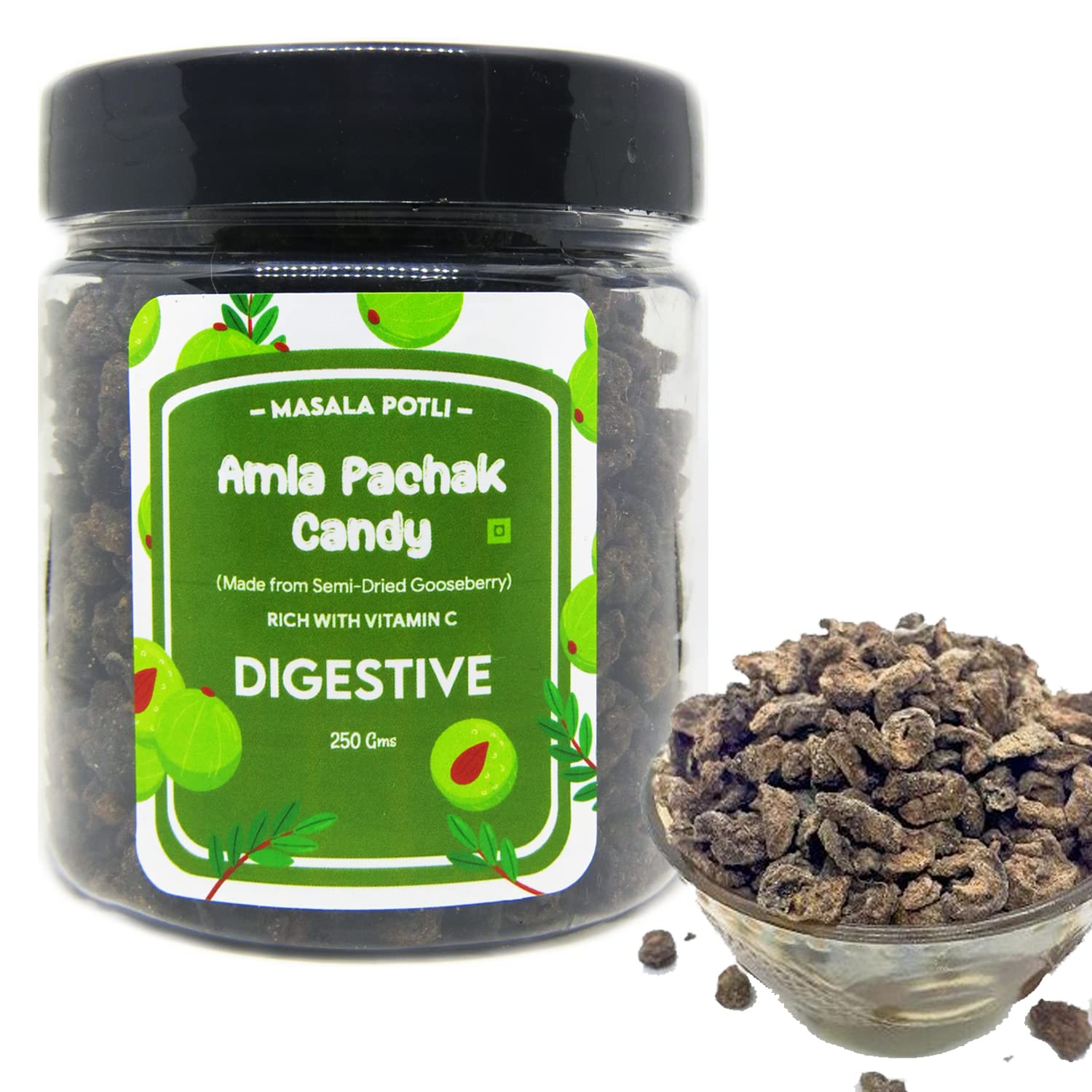 MASALA POTLI� Amla Pachak Candy | Dried Chatpata Amla, Salty Dry Awala Supari | Source of Vitamin C, Salted Gooseberries Traditional Recipe | Pack of 250 Grams (B09RQ2H4TL) Amazon Price History, Amazon Price Tracker