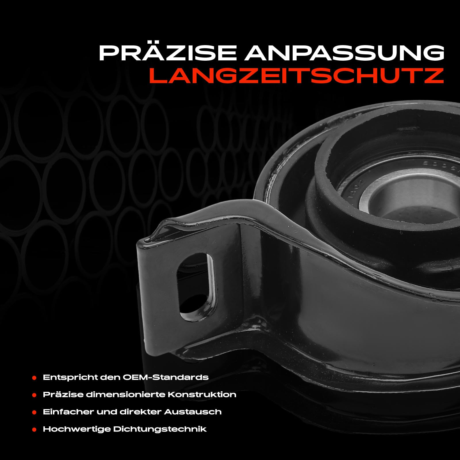 Frankberg Kardanwellenlager Kompatibel mit Viano W639 3.2L 3.5L 3.7L 2003-2013 Vito Bus W639 109CDI-122CDI 2.1L 2.2L 3.0L 2003-2014 Vito/Mixto Kasten W639 119-126 Replace# 6394100481