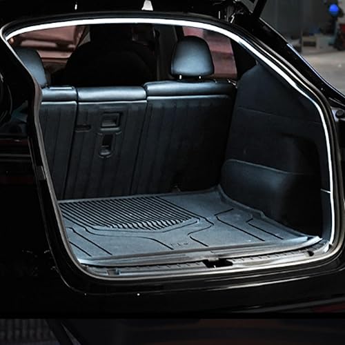 YOUNICE Para Tesla Modelo Y 21-23 16.4 ft Tira de luz LED de coche Flexible Delantero Tronco Tronco Impermeable Neon Strip Interior Accesorios