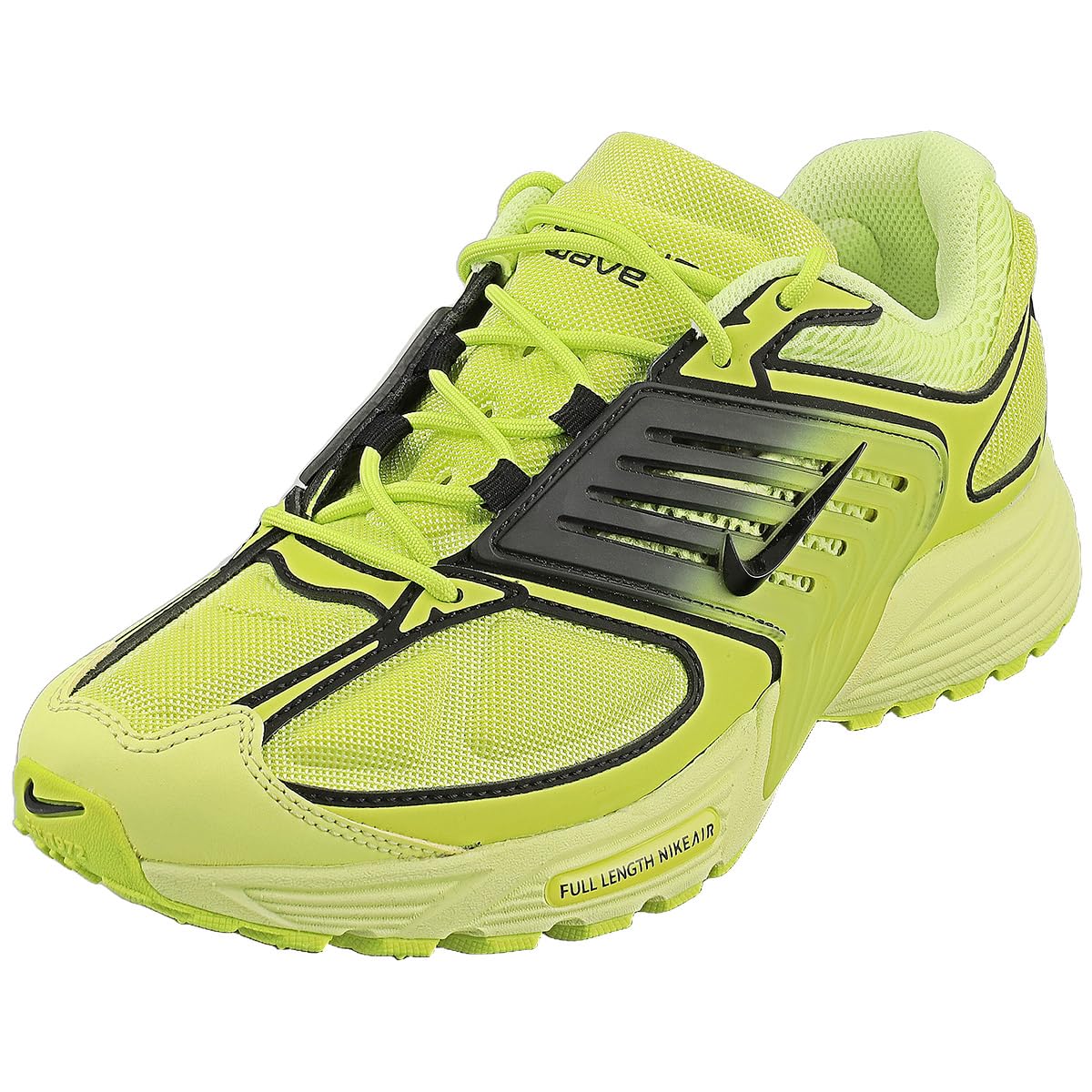 NIKE Men's Air Pegasus Wave Sneaker, Lt Lemon Twist Black Cyber, 3.5 UK
