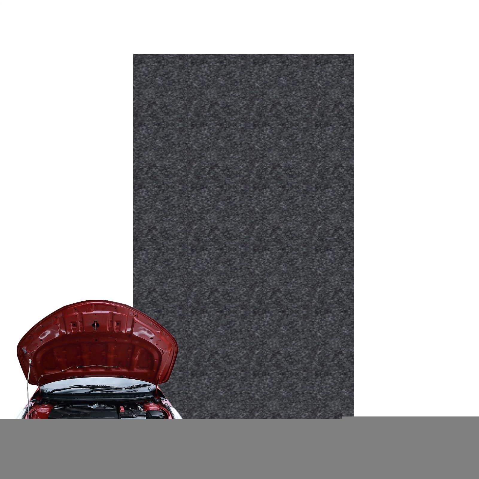 Tapis de garage anti-déversement d'huile réutilisable et antidérapant