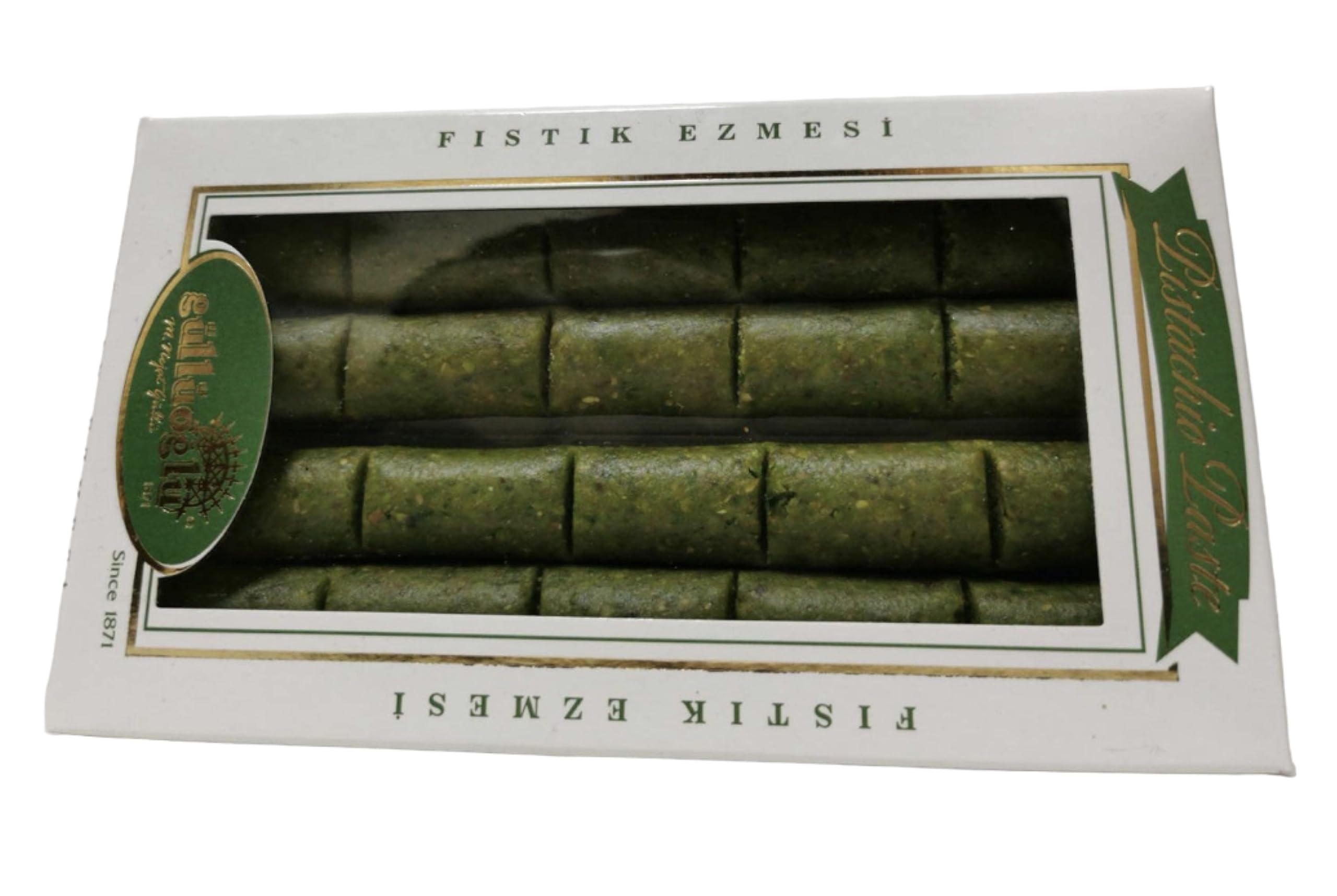 Gulluoglu Pistachio Paste, 7.06oz - 200gr, daily fresh shipment from Istanbul/Turkey