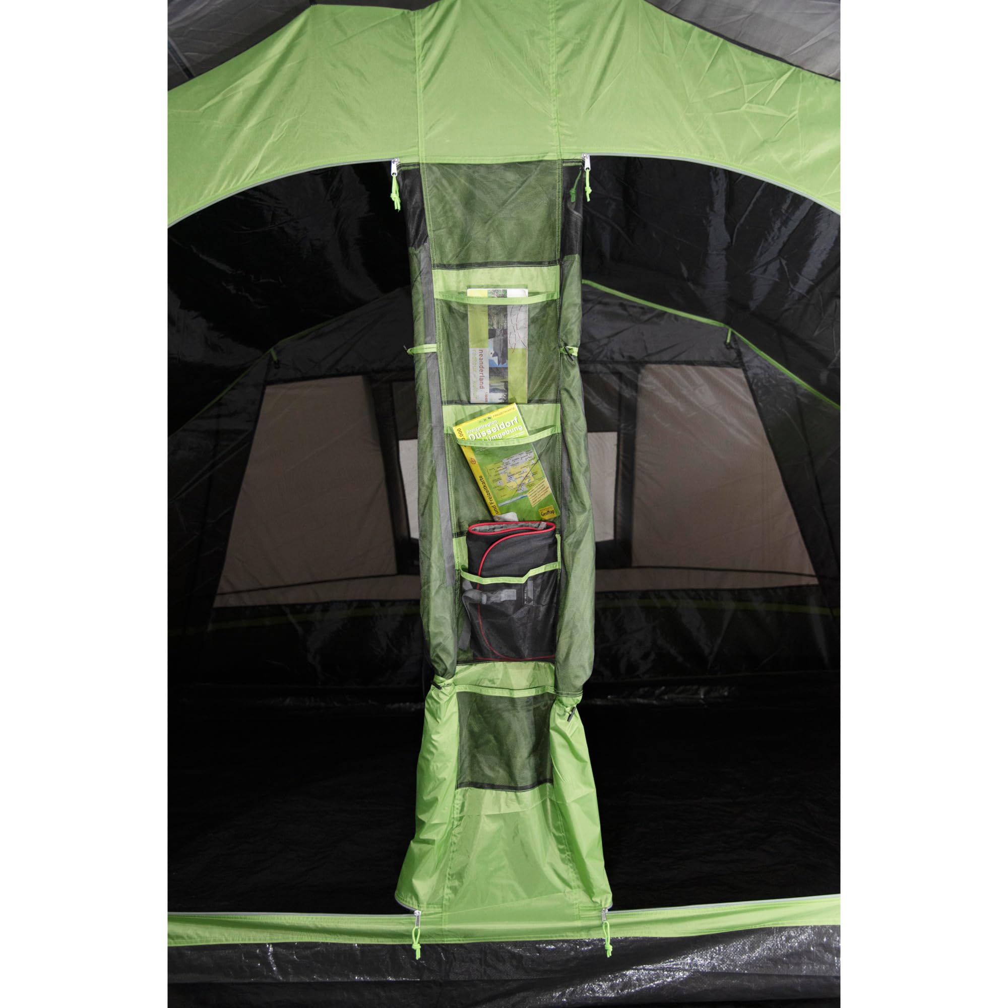 High Peak Tunnelzelt Merano 5.0 Personen Camping Familie Zelt 2 Kabinen Vorzimmer
