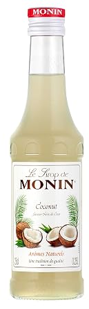 Monin Coconut / Coco Syrup 250ml Bottle