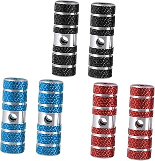 BESPORTBLE Par De Bicicletas Para Adultos Pedal Traseiro De Bicicleta Para Adultos Pedaleiro Bmx Pedais De Pedal Pedal Pedal De Bicicleta Pedal De Cilindro Liga De Alumínio Mountain Bike