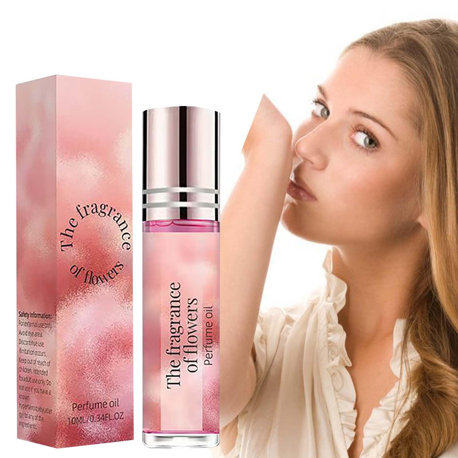Fresh Perfume For Women Mini Travel Size Roll-On Perfume Long Lasting Charming Floral Scent Gift for Women 10ML