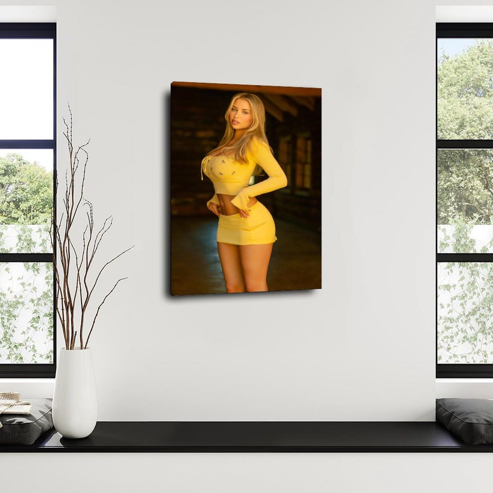 額入り　アクリル画　裸婦　美人画 額装 アクリル画 裸婦 アクリル画 裸婦 美人画 美仙 絵画 ZX Studio