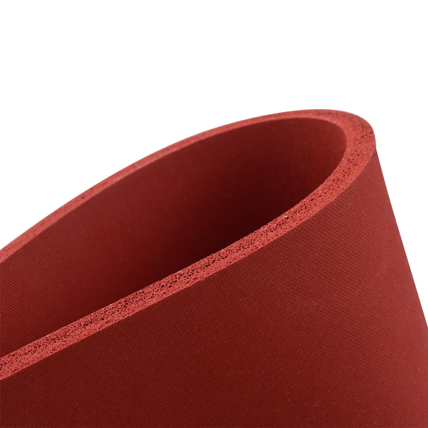 Schwammschaumplatte Rechteckiges Silikonpad 250 x 300 mm/290 380 mm, hochtemperaturbeständige rote Schaumstoffplatte, 8 Dicke, 1 Stück(290x380x8mm)