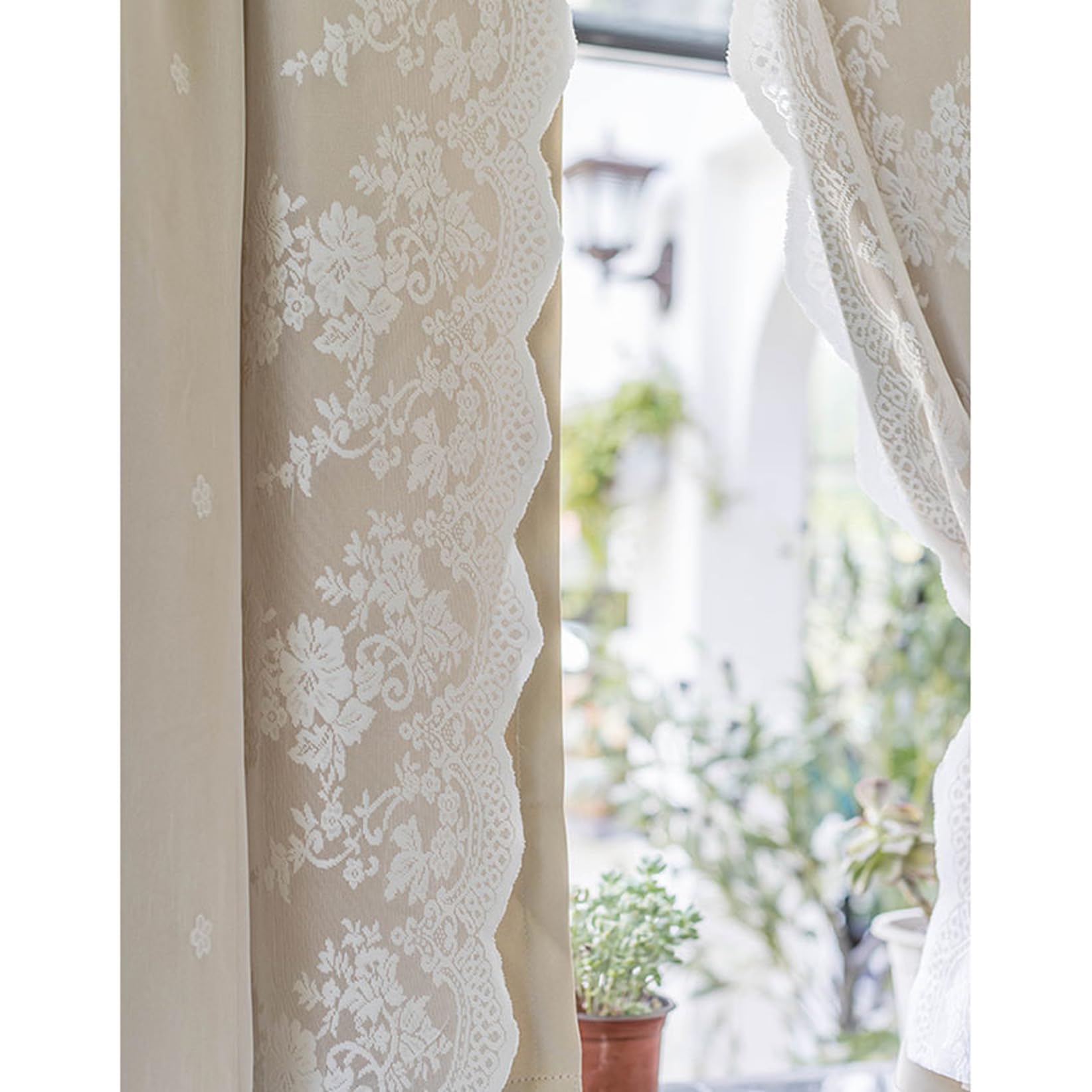 Amazon｜カフェカーテン ショート丈 二重 おしゃれ お洒落 かわいい