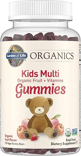 Miniatura 2 de Garden of Life Organics Kids Gummy Vitaminas  Frutas  Certificado Orgánico y Orgánico Mujeres 40+ Vitaminas Gomitas  Berry