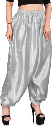 Luxurious Satin Belly Dance Harem Pants for WomenS10