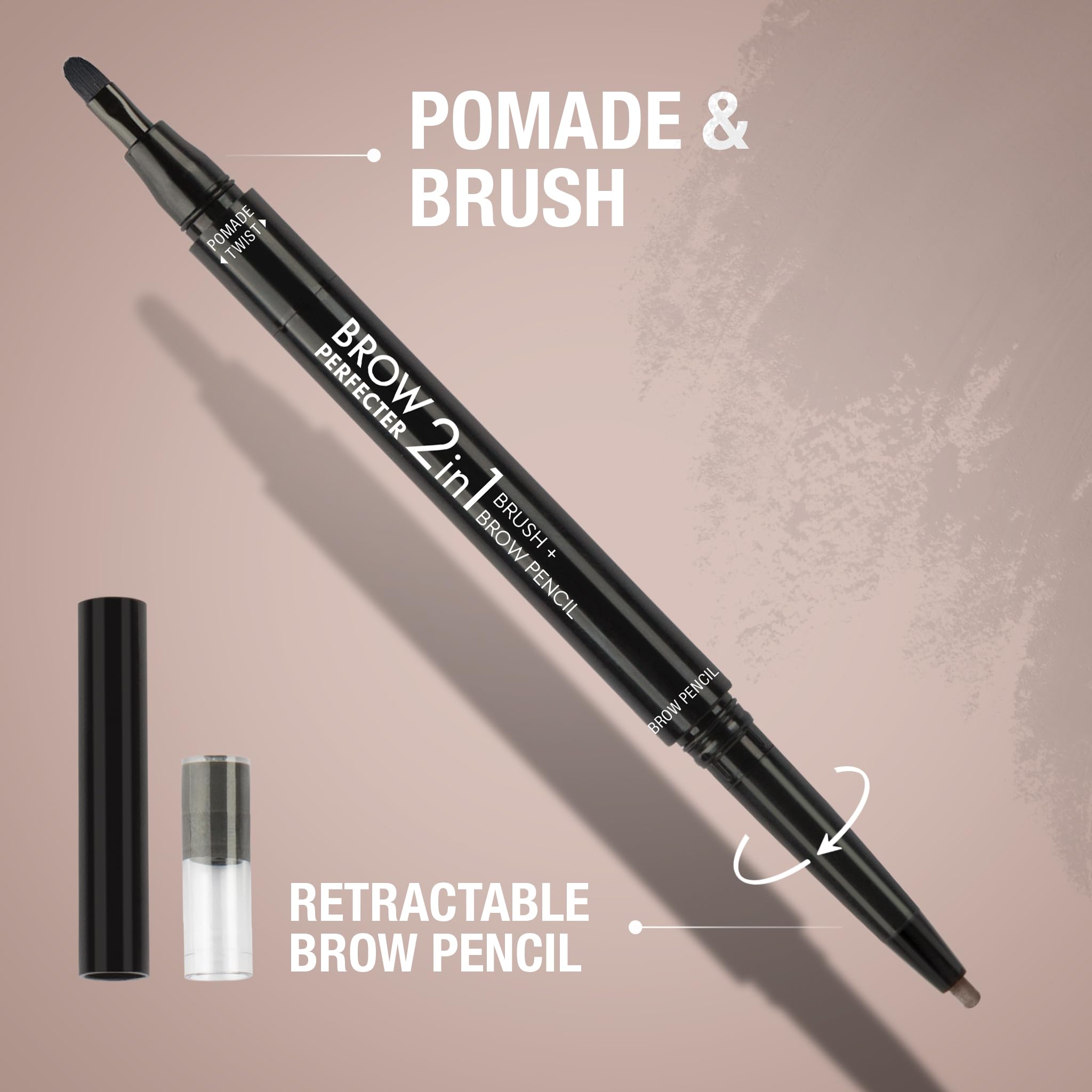Amazon.com : Absolute New York 2-in-1 Brow Perfecter, Dual-Ended