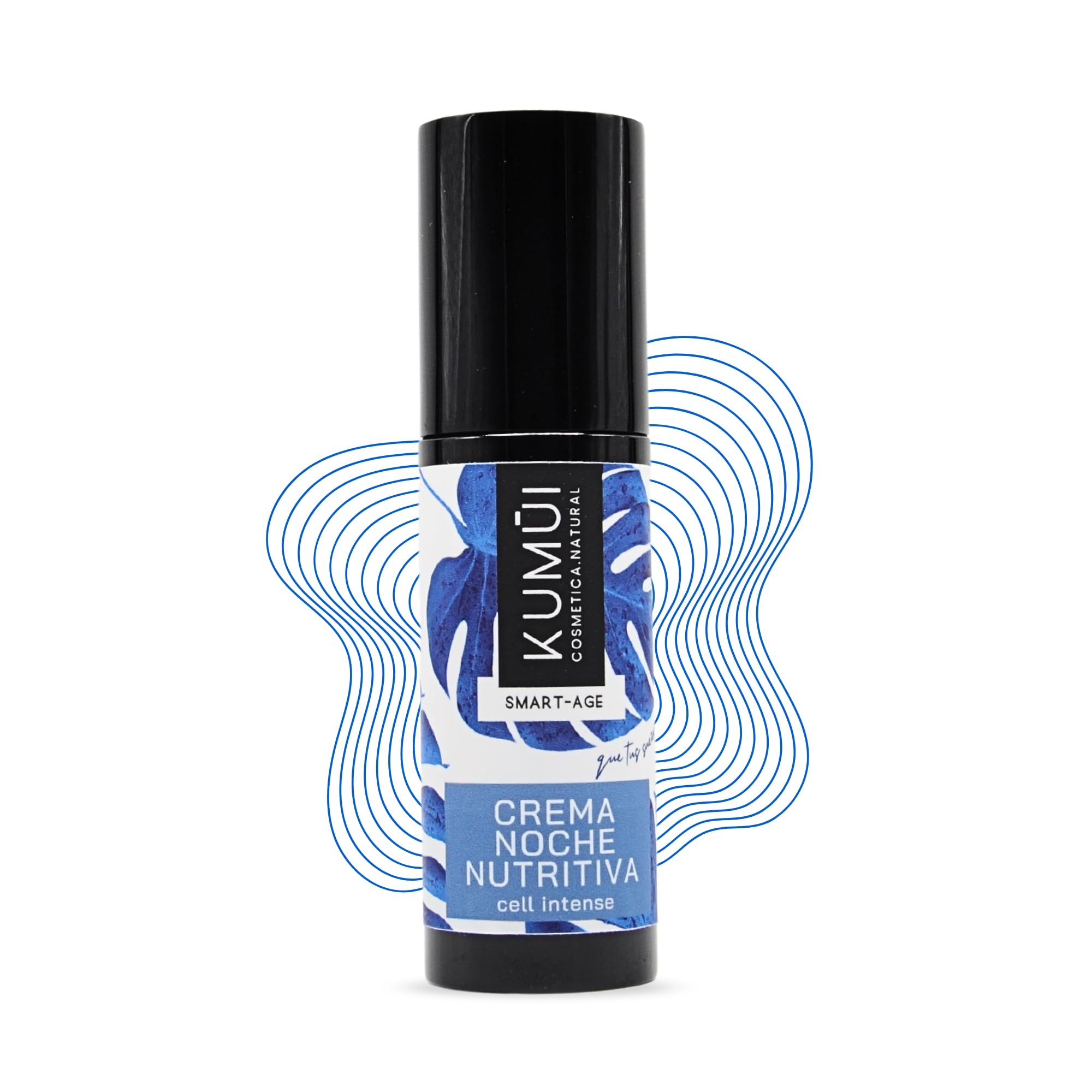 Kumui - Crema Facial Noche Nutritiva Reparadora - Cuidado Natural Antiedad Regeneración Celular - Piel firme, hidratada y luminosa - Certificación Bio y Vegan - Ideal piel madura o sensible - 30 ml