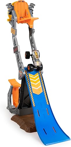 Miniatura 7 de Monster Jam Juego oficial Max-D Break Free con exclusivo camión monstruo fundido a presión Max-D a escala 164 Max-d sin roturas, Megalodon Mayhem,