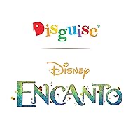 Vista 4 de Disguise Mirabel - Peluca infantil para niñas, accesorio oficial de disfraz de Disney Encanto Mirabel para niños, tamaño infantil