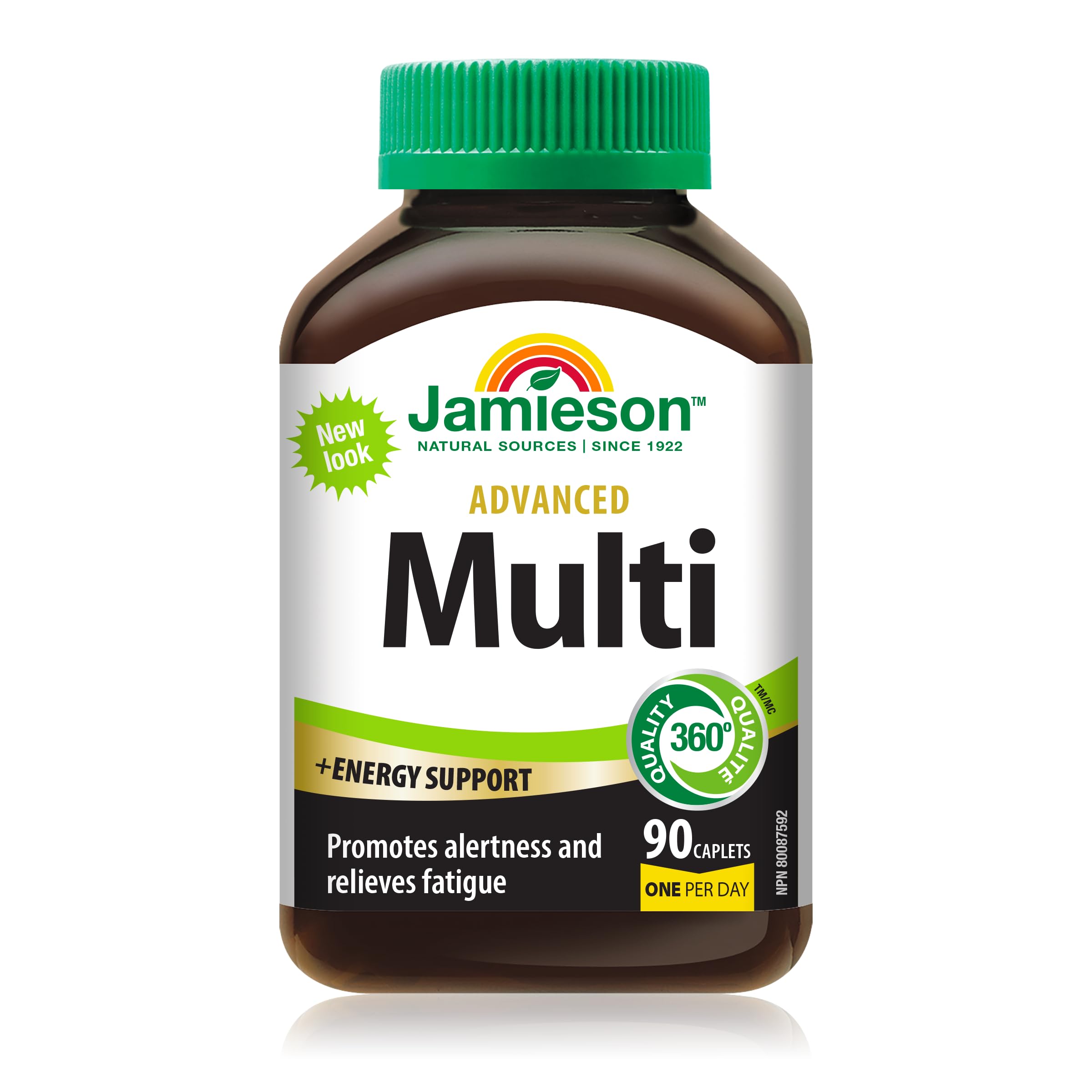 Jamieson Advanced Multi + Energy Support, 90 caplets