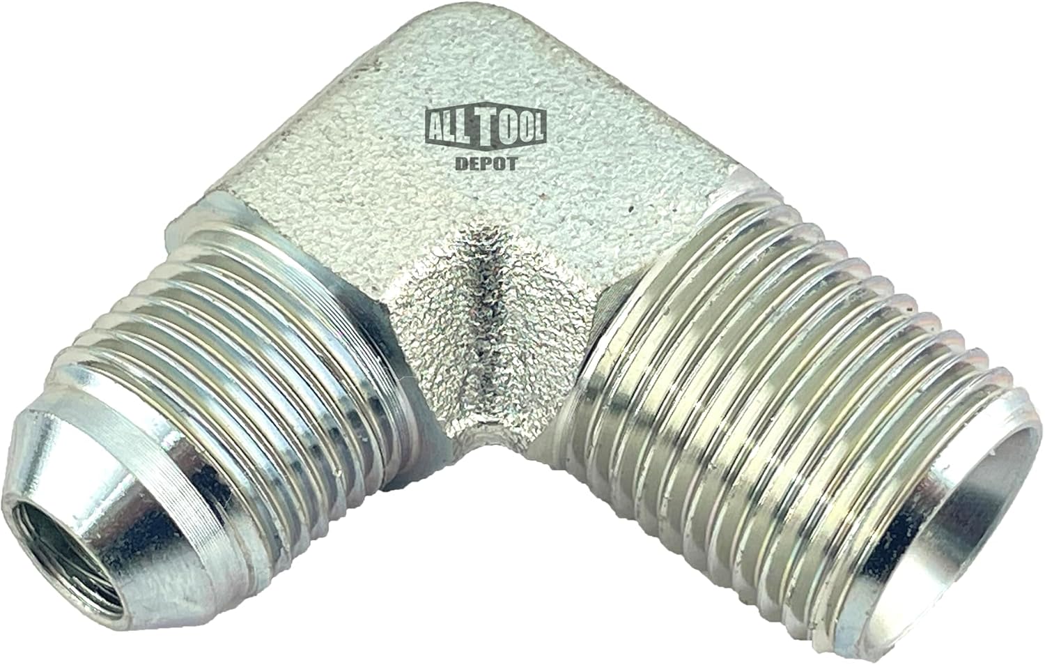 Industrial Grade Heavy Duty Flexible Metal Hose Connector 1" NPT x 18" Length Air Compressor Stainless Steel Braided